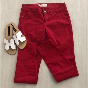 Red Skinny Jeans